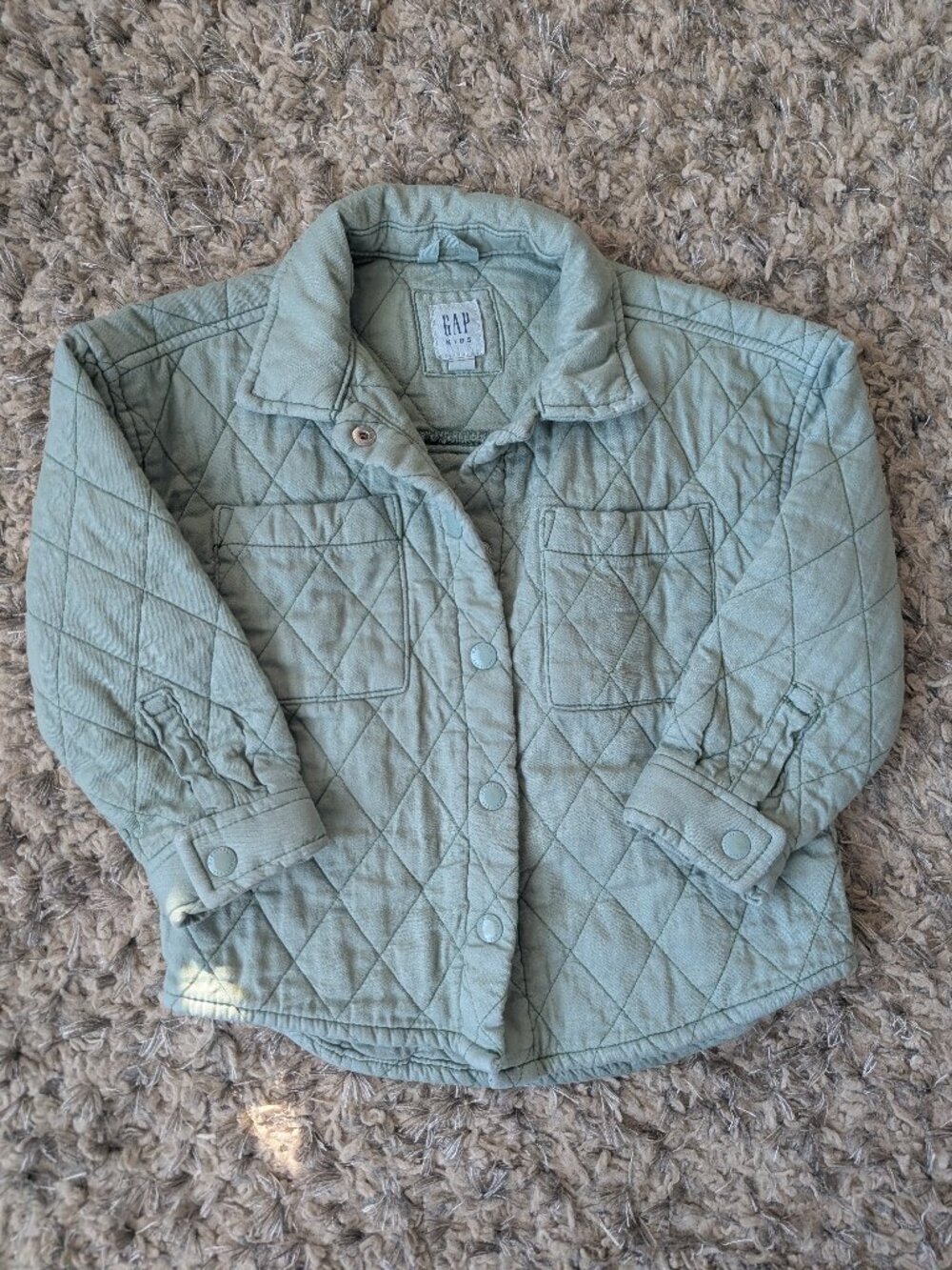 Gap Kids Quilted Shacket